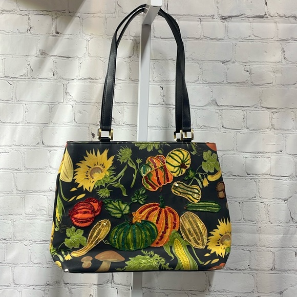 Prezzo Handbags - Vintage Prezzo Harvest Sequin Colorful Autumn Handbag